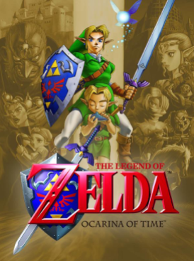 The Legend of Zelda: Ocarina of Time cover art